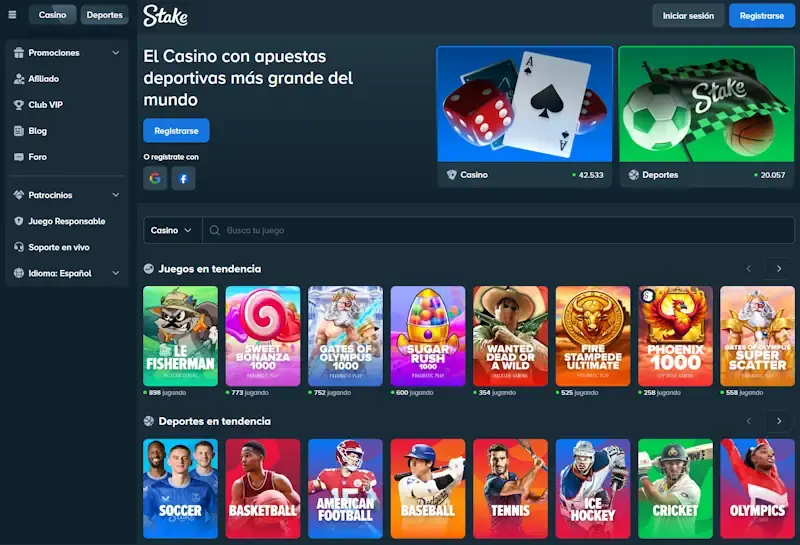 Stake con soporte de decenas de criptomonedas