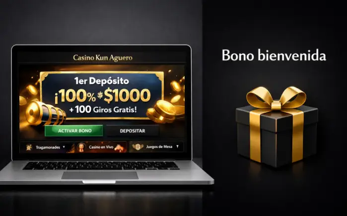 Bono de bienvenida de Casino Kun Aguero